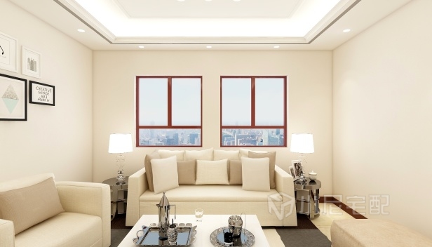 89㎡/三室一厅一卫/现代