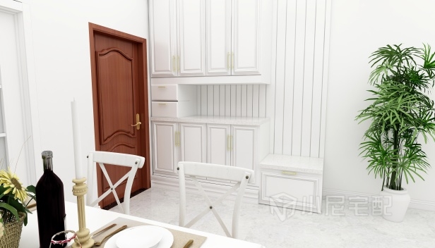 115㎡/三室两厅一卫/现代