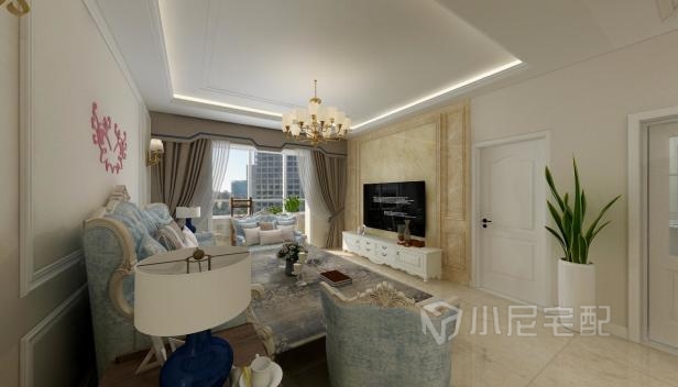 136㎡/三室两厅两卫/简约