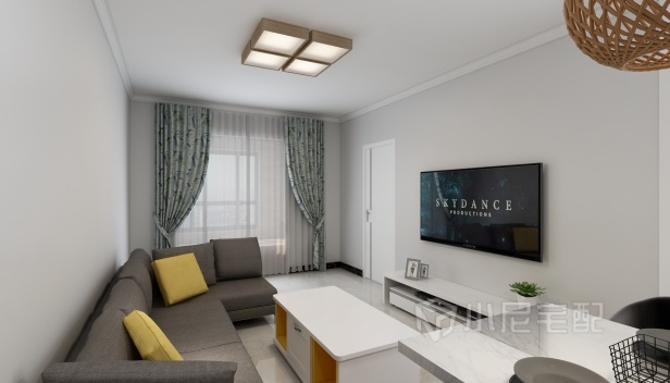 52㎡/两室一厅一卫/简约