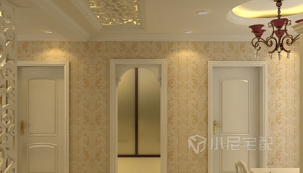 90㎡/两室两厅一卫/欧式