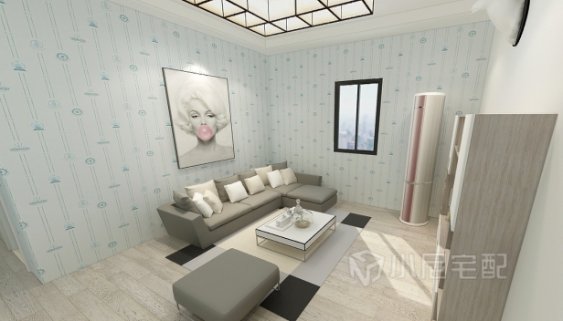 85.64㎡/两室两厅一卫/简约