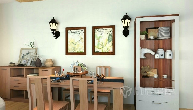 88.55㎡/两室两厅一卫/新古典