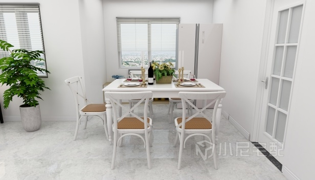 115㎡/三室两厅一卫/现代