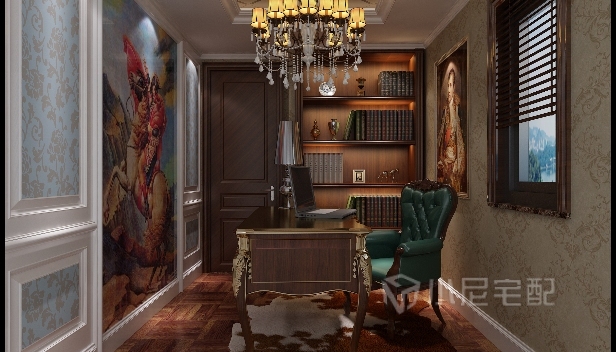 128㎡/三室两厅两卫/欧式