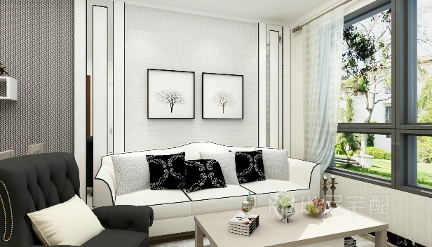 80㎡/两室一厅一卫/现代