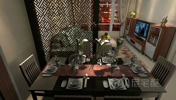 98.1㎡/两室两厅一卫/新古典