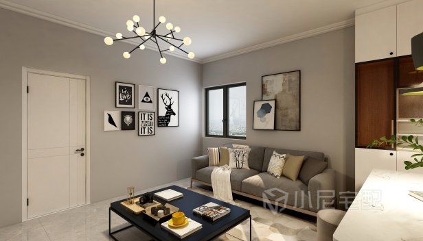 89㎡/两室一厅一卫/现代