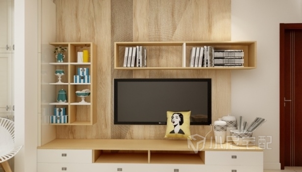 80㎡/两室一厅一卫/简约