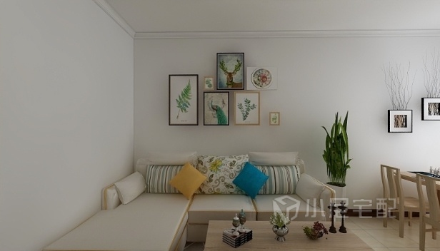 64㎡/一室一厅一卫/现代