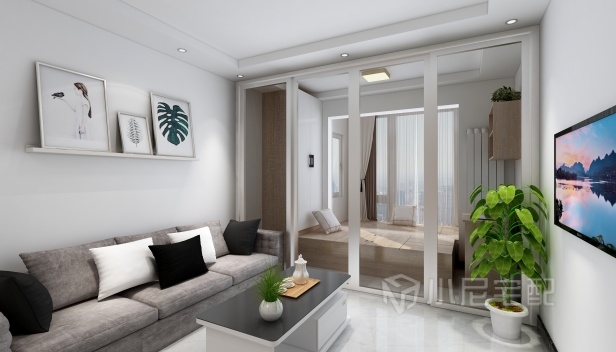 50.49㎡/一室一厅一卫/简约