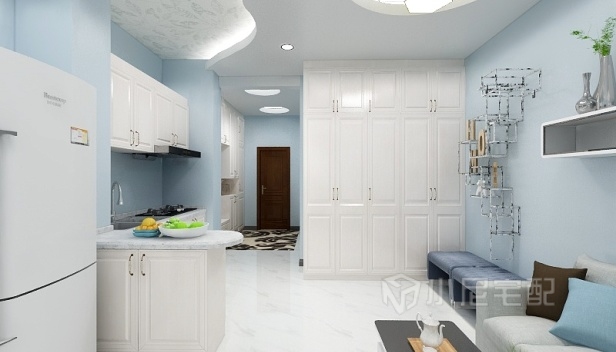 60㎡/一室一厅一卫/现代