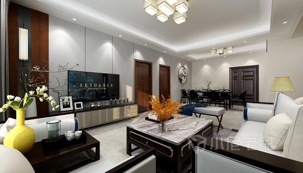 137㎡/三室两厅两卫/中式