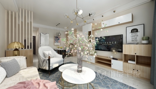 105㎡/两室两厅一卫/现代