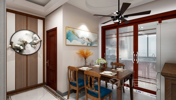 126㎡/三室两厅两卫/中式