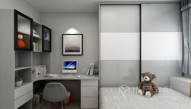 37.5㎡/两室一厅一卫/现代