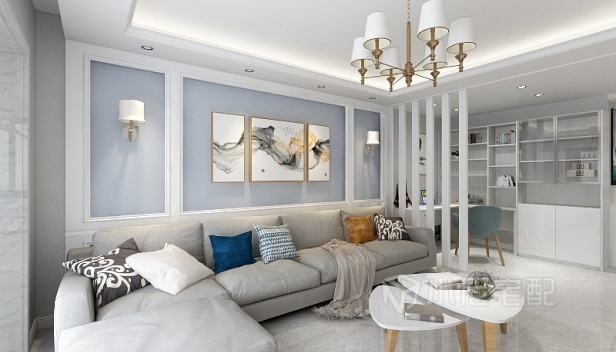 120㎡/三室两厅一卫/混搭