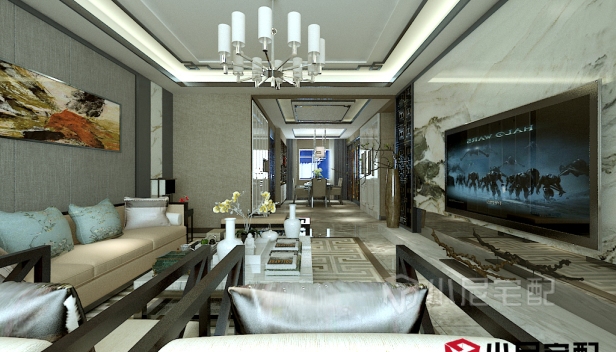 145㎡/三室两厅两卫/新古典