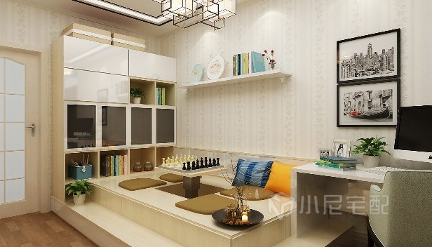 120㎡/三室两厅一卫/欧式