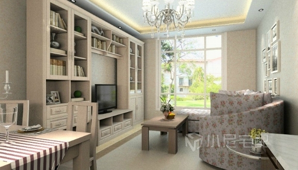 66㎡/两室两厅一卫/混搭