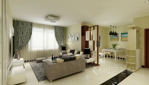 130㎡/三室两厅两卫/现代