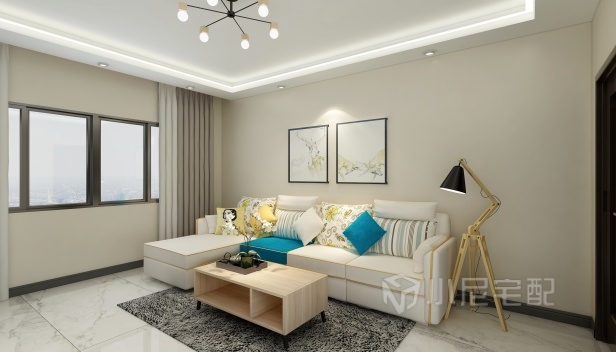 64.64㎡/两室两厅一卫/现代