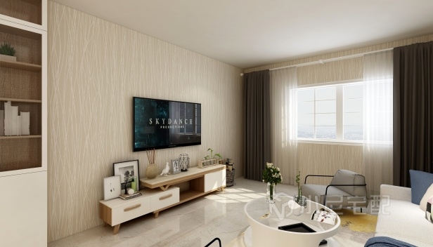 127㎡/三室两厅一卫/简约