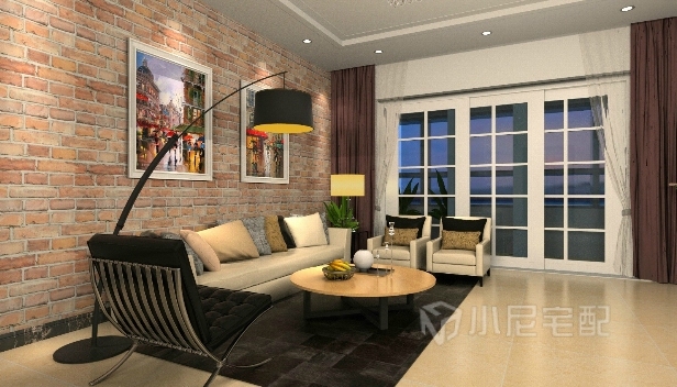 120㎡/两室两厅一卫/简约