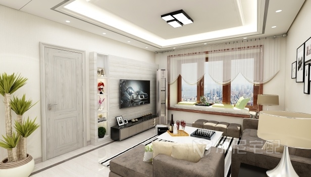 108㎡/三室两厅一卫/现代