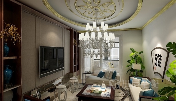 120㎡/三室一厅两卫/混搭