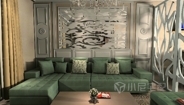 61.06㎡/两室两厅一卫/混搭