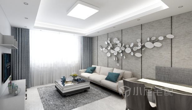 90㎡/三室两厅一卫/现代