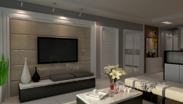 131㎡/三室两厅两卫/简约