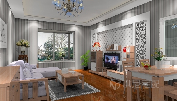 90㎡/两室一厅一卫/现代