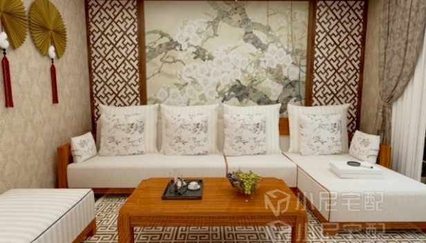 78㎡/三室两厅一卫/新古典