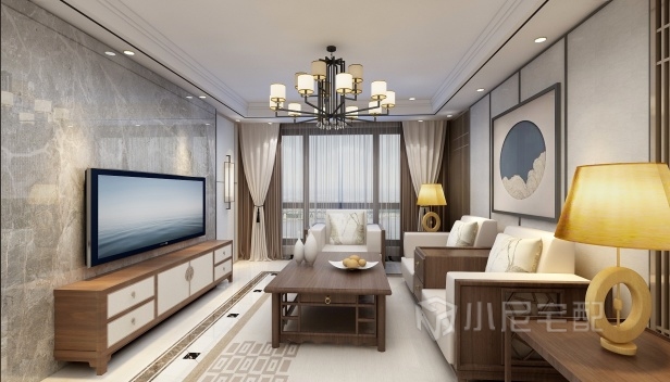 136㎡/三室两厅两卫/中式