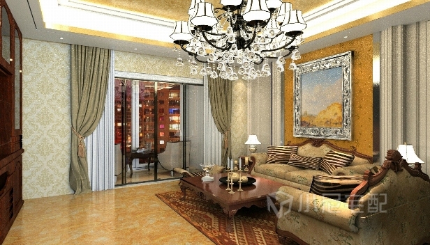 135㎡/三室两厅两卫/欧式