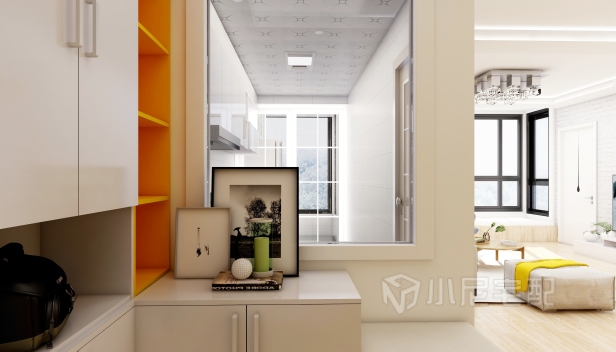 86㎡/两室一厅一卫/简约