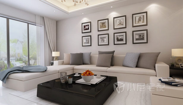 90㎡/两室两厅一卫/简约