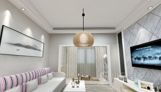 100㎡/两室一厅一卫/现代