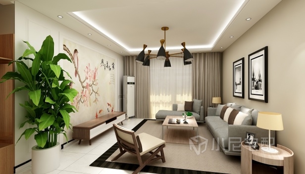 110㎡/三室两厅一卫/现代