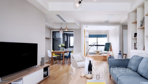 105㎡/两室两厅一卫/欧式