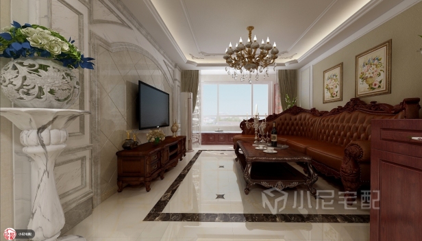 130㎡/三室一厅两卫/欧式