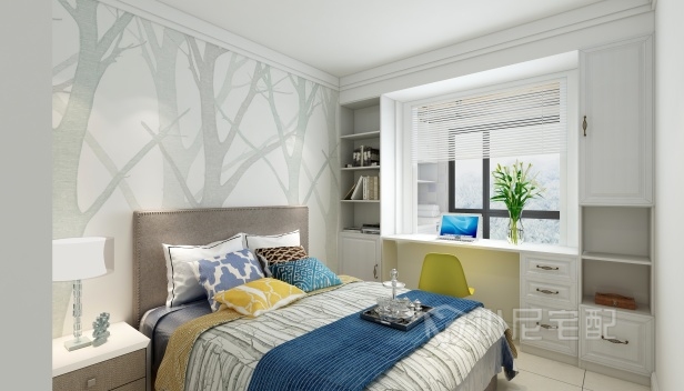 130㎡/三室两厅两卫/美式