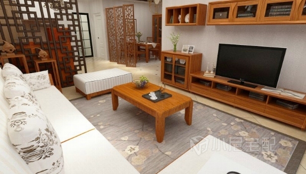 125㎡/两室两厅两卫/中式