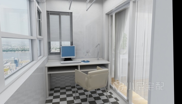 58㎡/一室一厅一卫/现代