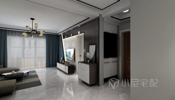 100㎡/三室两厅两卫/现代