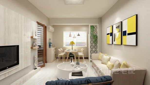 86㎡/两室一厅一卫/现代