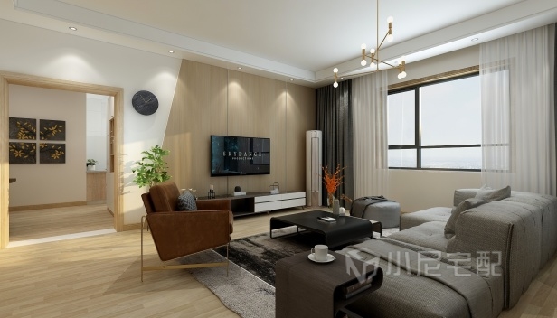 105㎡/两室两厅一卫/简约