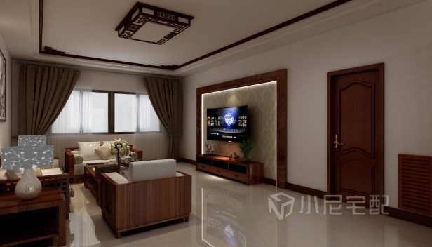 120㎡/三室两厅两卫/中式